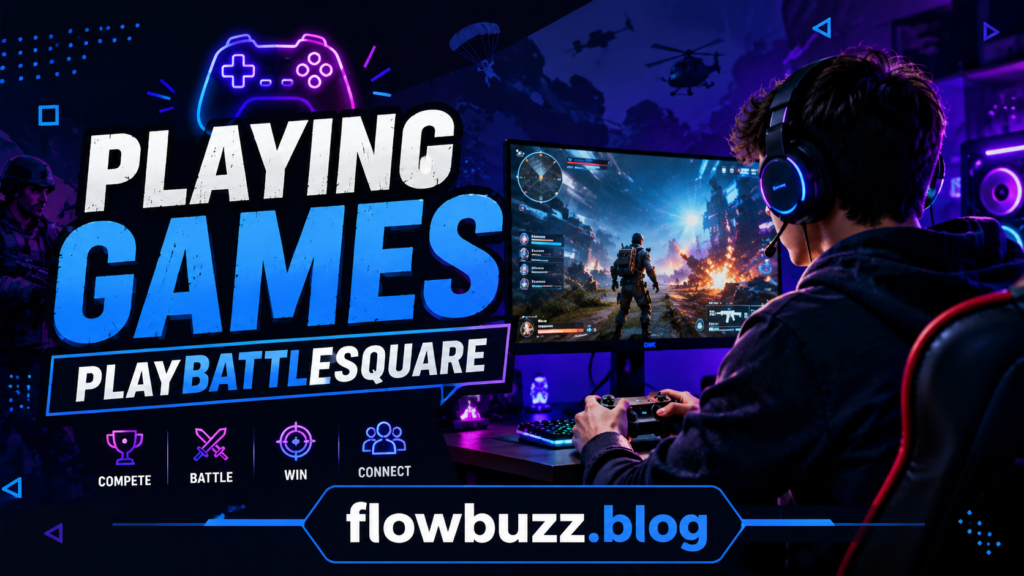 Playing Games PlayBattleSquare
