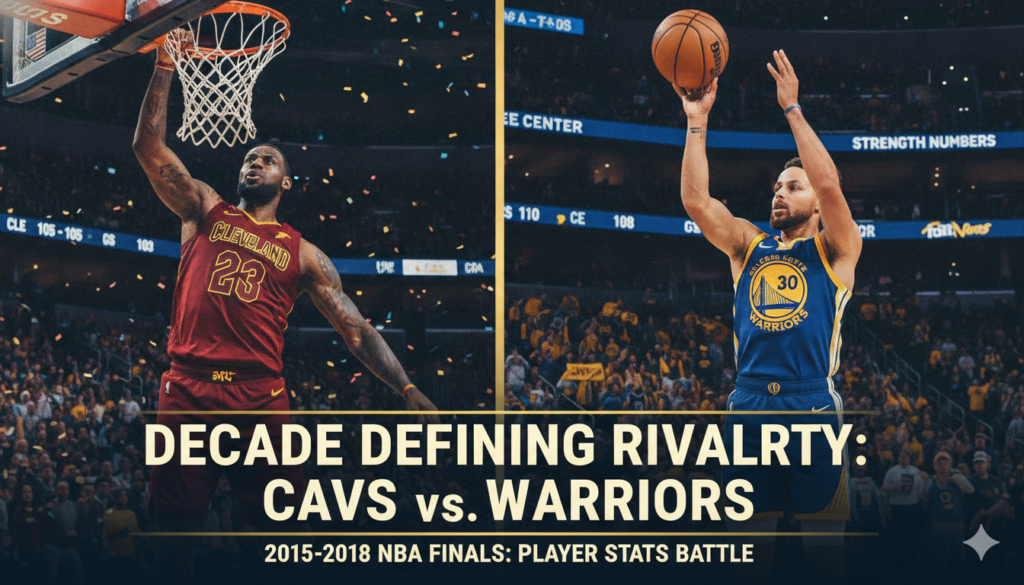 cleveland cavaliers vs golden state warriors match player stats