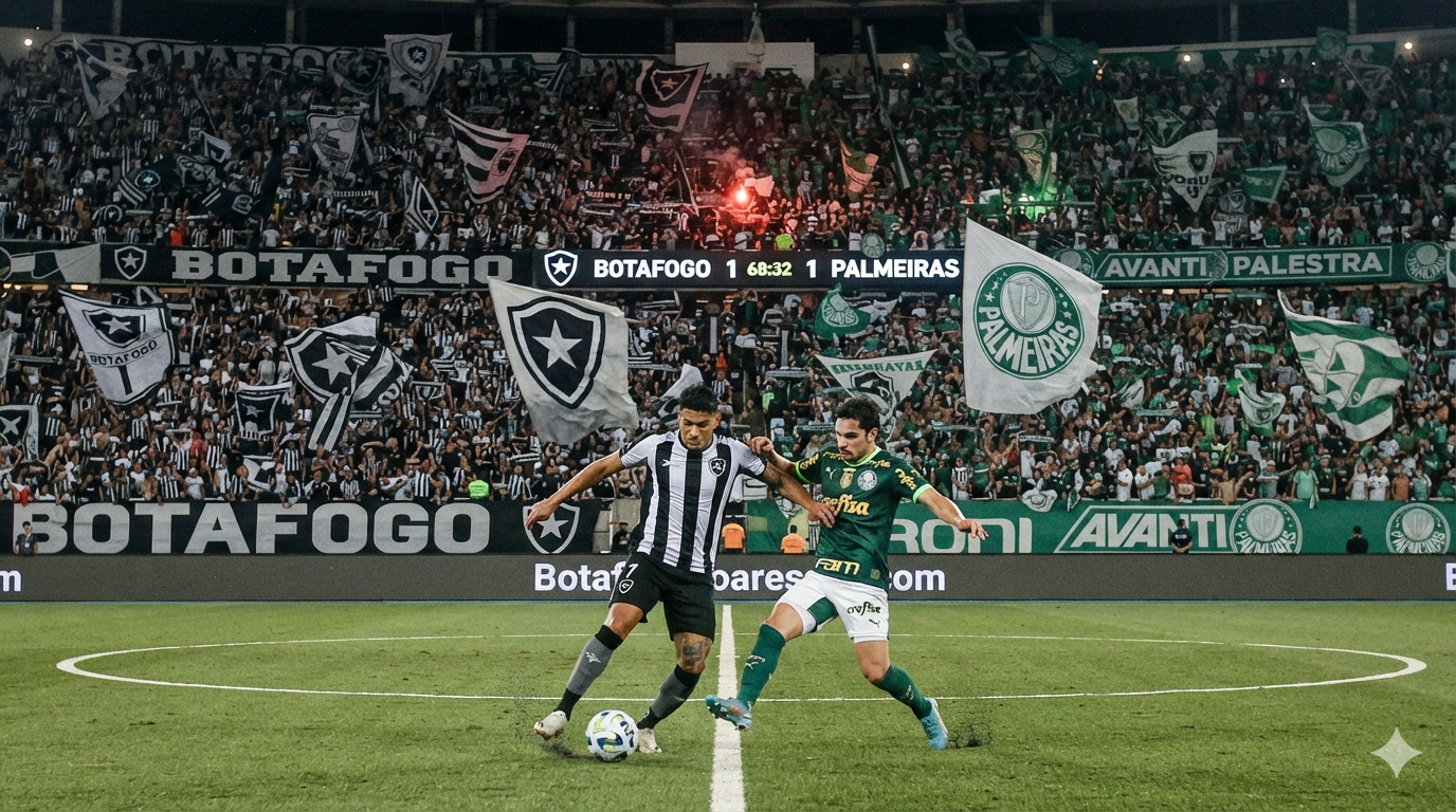 botafogo x palmeiras